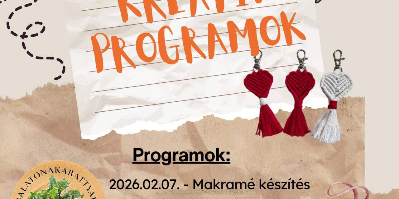 Téli kreatív programok
